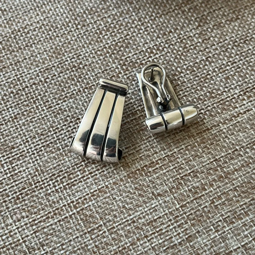 James Avery Silver Earrings - Picture 7 of 7